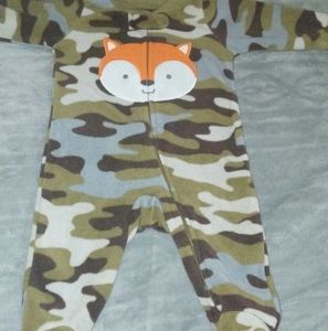 Comfy Camouflage Fox Onesie